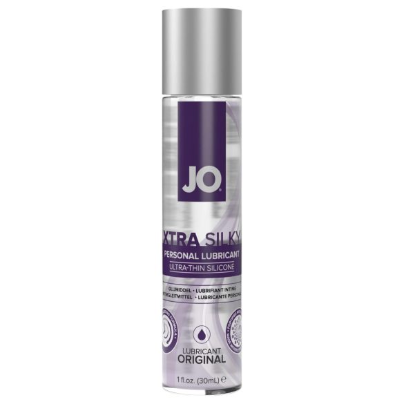 System JO Xtra Silky - silikoninis lubrikantas su Vitaminu E (30 ml)