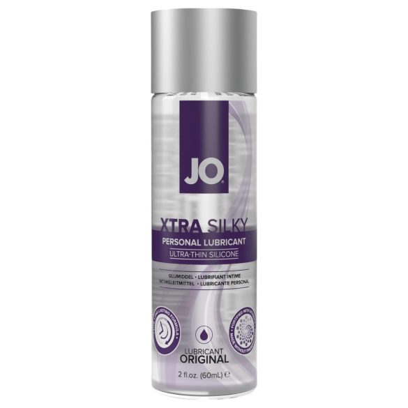 System JO Xtra Silky - vitaminas E, silikoninis lubrikantas (60ml)