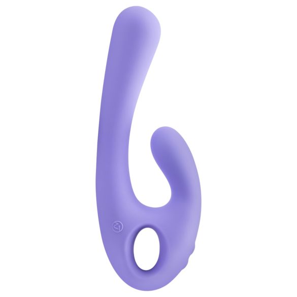 „Nomi Tang Flex Bi“ - įkraunamas, dvigubai stimuliuojantis vibratorius (violetinis)