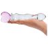 GLAS - permatoma širdelės stiklo dildo