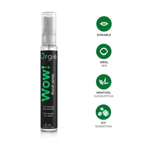 Orgie Wow Blowjob - gaivinantis oralinis purškiklis (10ml)