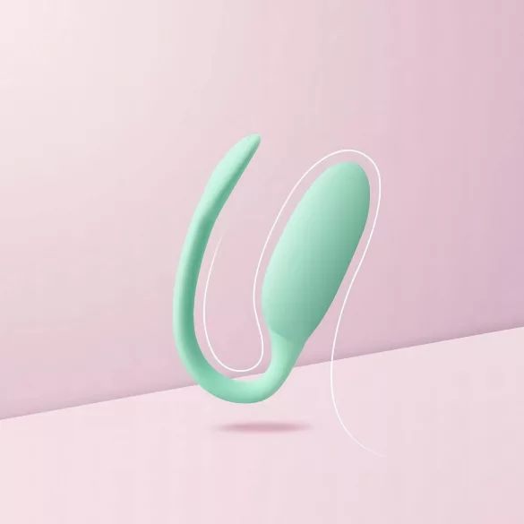 Magic Motion FitCute - programėle valdoma vibruojanti geišos kamuoliukas (mėtinės spalvos)