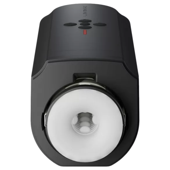 LOVENSE Solace - išmanus masturbatorius su judančia mova - juodas