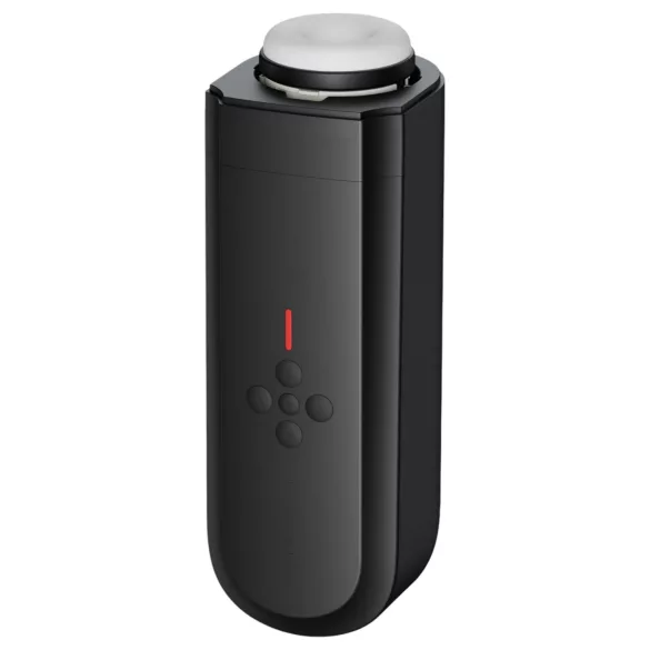 LOVENSE Solace - išmanus masturbatorius su judančia mova - juodas