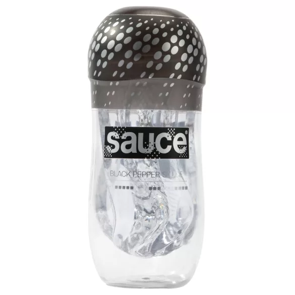 Sauce - kompaktiškas masturbatorius - permatomas