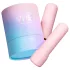 Vush Pop Gloss - mini vibratorius - įkraunamas, vandeniui atsparus - rožinis