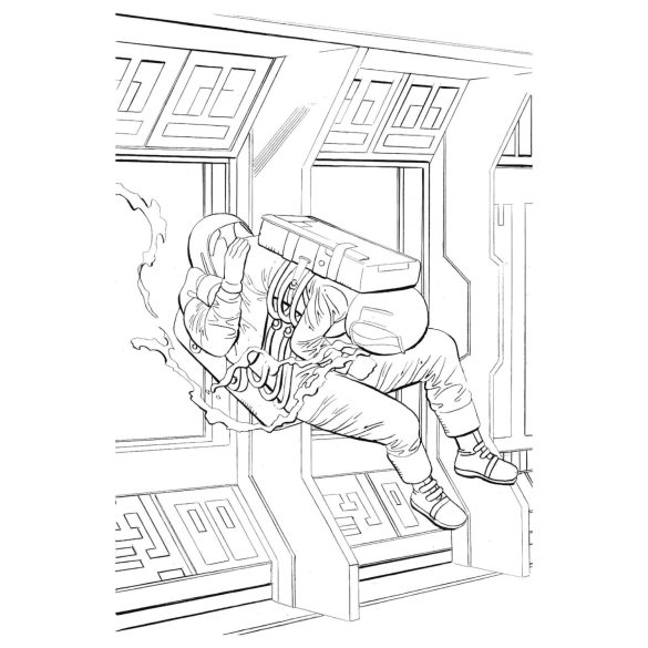 WoodRocket - suaugusiųjų erotinė spalvinimo knyga - orgazmas visur