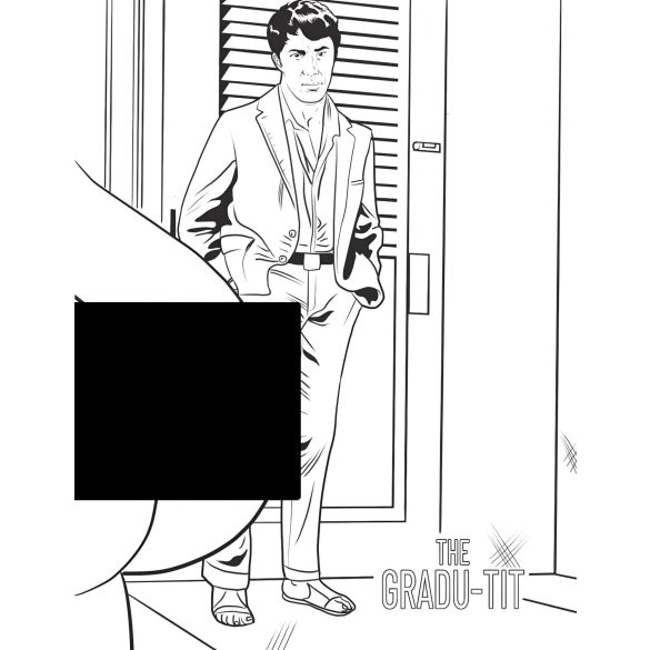 WoodRocket - suaugusiųjų erotinė spalvinimo knyga - krūtys motyvai