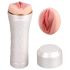 Tracy's Dog 3D Masturbator - tikroviškas lytinis žaislas dėkle (balta-natūrali)