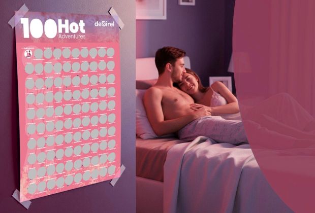 Geriausia, ką šiemet padarysi dėl savo santykių – Desirel nutrinamas plakatas